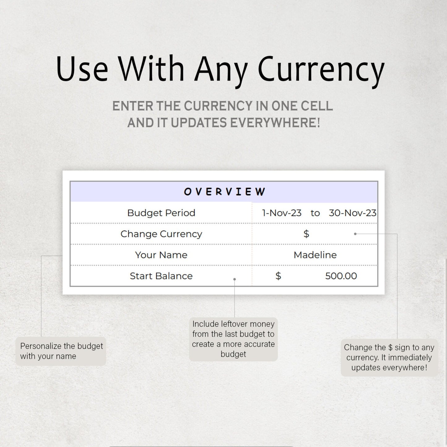 Budget Planner Spreadsheet Google Sheet & Excel Weekly, Biweekly, Monthly, Or Paycheck + BONUS