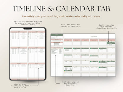 The Ultimate Wedding Planner Spreadsheet Google Sheets & Excel + BONUS