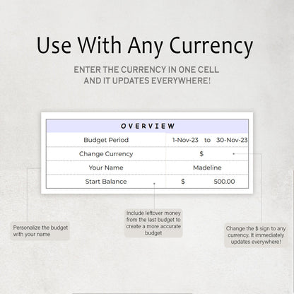 Budget Planner Spreadsheet Google Sheet & Excel Weekly, Biweekly, Monthly, Or Paycheck + BONUS